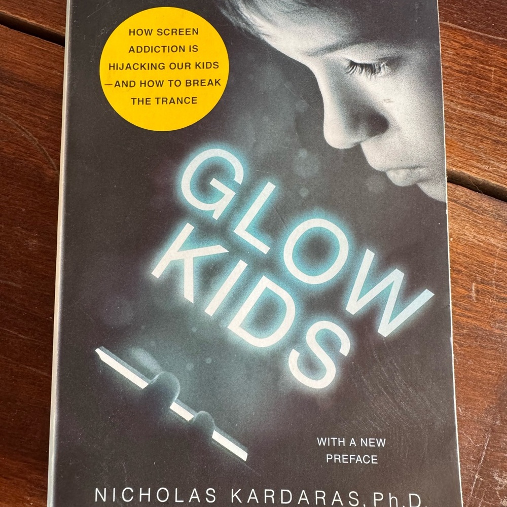 Black and White Glow Kids Book Cover